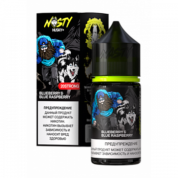 Ар Nasty X Husky SALT "Blueberry & Blue Raspberry" 30-20